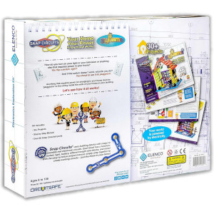 Kit électronique Snap Circuits Elenco pour enfants 8+ ans