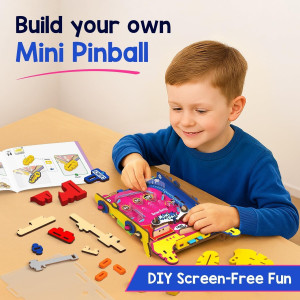 Smartivity DIY Mini Pinball Game for Kids 6-12 | STEM Birthday Gift