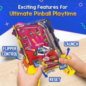 Smartivity DIY Mini Pinball Game for Kids 6-12 | STEM Birthday Gift