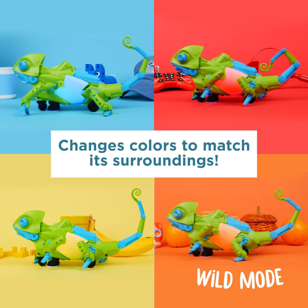 Thames & Kosmos My Robotic Pet Chameleon STEM Kit – Coding Fun Ages 8+