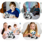 Aikmi Rechargeable Remote Control Robot Toy with Projector Night Light, Gesture Sensor & Music, White