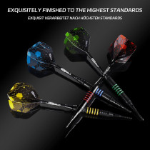 CyeeLife Soft Tip Darts Set - 12 Professional Darts with Extras