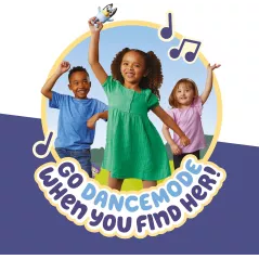Figurine Électronique Bluey Cache-Cache, Articulée, Musicale avec Mode Danse, Jouet Interactif 3+ ans