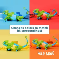 Kit STEM Thames & Kosmos My Robotic Pet : Caméléon Robot Programmable Sensor Couleur, 8+ ans, Sans Écran