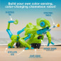Kit STEM Thames & Kosmos My Robotic Pet : Caméléon Robot Programmable Sensor Couleur, 8+ ans, Sans Écran Kit STEM Thames & Kosmos My Robotic Pet : Caméléon Robot Programmable Sensor Couleur, 8+ ans, Sans Écran