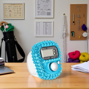 Compteur Digital Jowxsx Bleu – Mini Compteur Portable Pratique