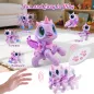 BIRANCO Robot Licorne Télécommandé pour Filles 3-6 Ans, Jouet Interactif STEM et Cadeau Surprise