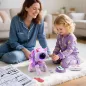 BIRANCO Robot Licorne Télécommandé pour Filles 3-6 Ans, Jouet Interactif STEM et Cadeau Surprise