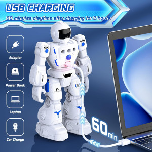 Programmable Robot Toys for Kids 3-12 – Remote Control & Gesture Sensing