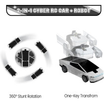Cyber Transformer RC Car - 360° Rotation Drift Remote Control Toy for Kids