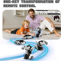 Cyber Transformer RC Car - 360° Rotation Drift Remote Control Toy for Kids