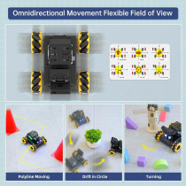 miniAuto AI Vision Robot Car for Arduino with ESP32 Camera & Sensors
