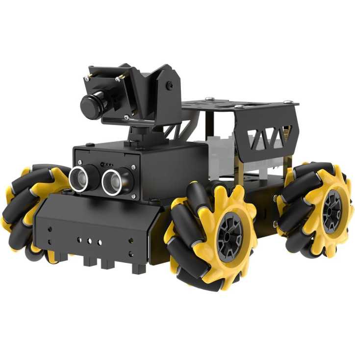 HIWONDER Robot Car DIY Kit with Raspberry Pi 5 AI Vision HD Camera, Python Programming, TurboPi Standard (No Pi)