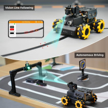 HIWONDER Robot Car Kit with AI Camera & Python for Teens & Adults