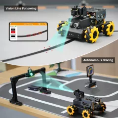 Robot HIWONDER AI with Raspberry Pi 5 - Kit DIY HD Python