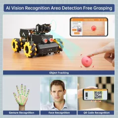 Robot HIWONDER AI with Raspberry Pi 5 - Kit DIY HD Python