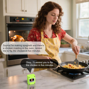 Mini AI Robot Desk Companion - ChatGPT-4o Smart Voice Interactive Robot