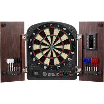 VEVOR Dart Board Cabinet Set – Official Size, Steel Tip, Easy Assembly