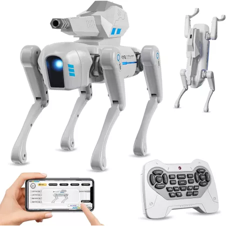 Chien Robot Intelligent Enfant – Jouet Interactif STEM 30+ Actions
