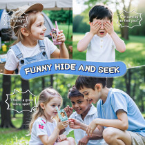 Rechargeable Video Walkie Talkies for Kids 3-12 - 2 Pack Blue/Pink