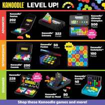 Kanoodle Genius 3-D Puzzle Game – 200+ Challenges for Ages 8+