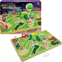 Electronic Arcade Mini Golf - Giant 26x16.5 Tabletop 9-Hole Course