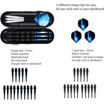 Pro Soft Tip Darts Set 20g | 30 Darts, Shafts, Flights & Case