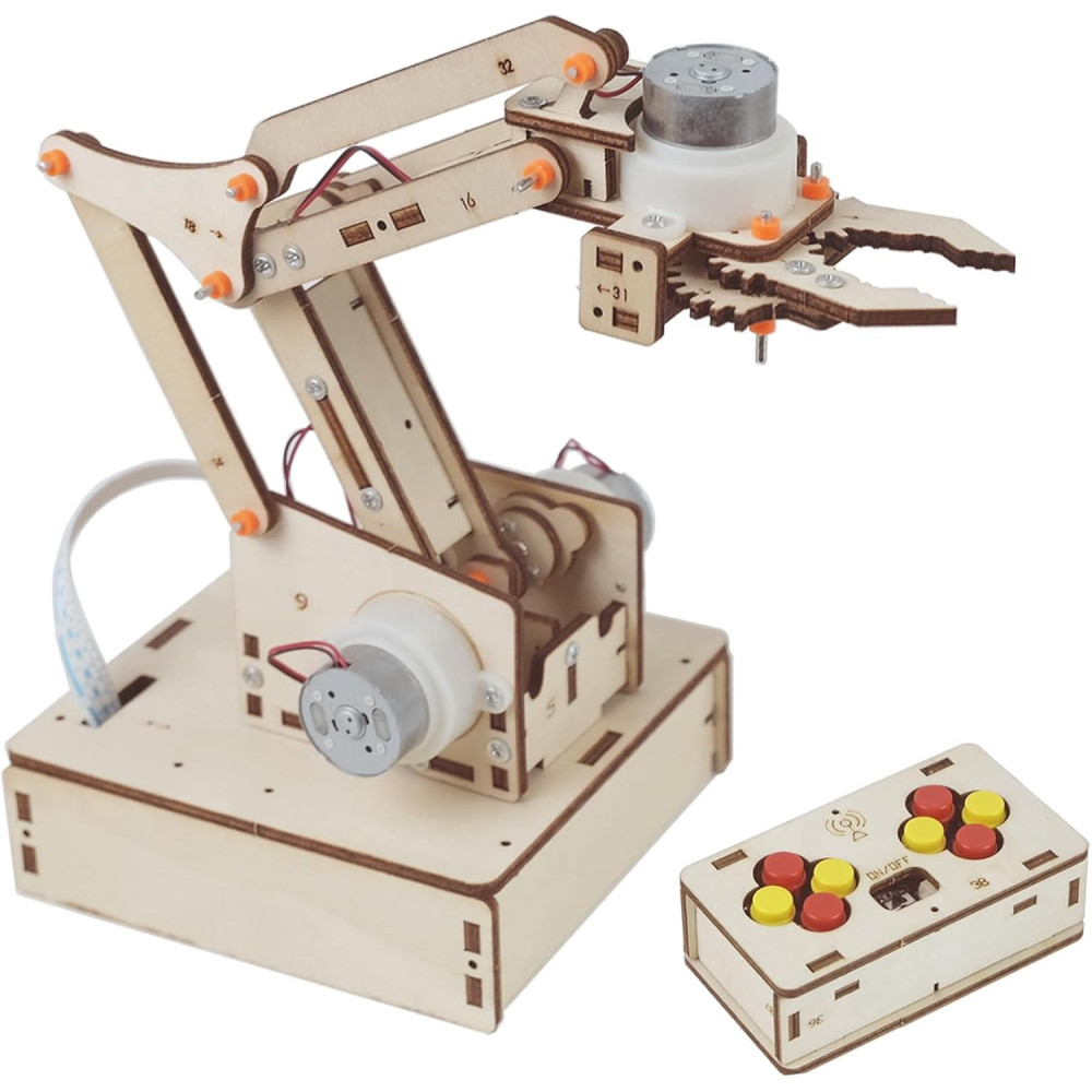 Kits Robot Arm STEM pour Enfants 8-16+ Ans - Jouets DIY