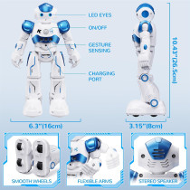 SGILE Gesture Sensing RC Robot Toy for Kids Ages 3-12 – Rechargeable Gift