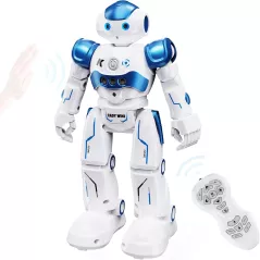 Robot SGILE RC Programmable Gesture pour Enfants - Cadeau Bleu