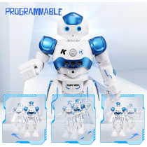 Robot SGILE RC Programmable Gesture pour Enfants - Cadeau Bleu