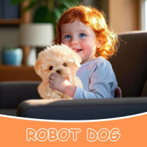 2026 Nicco AI Robot Dog – Realistic Interactive Puppy Toy for Adults