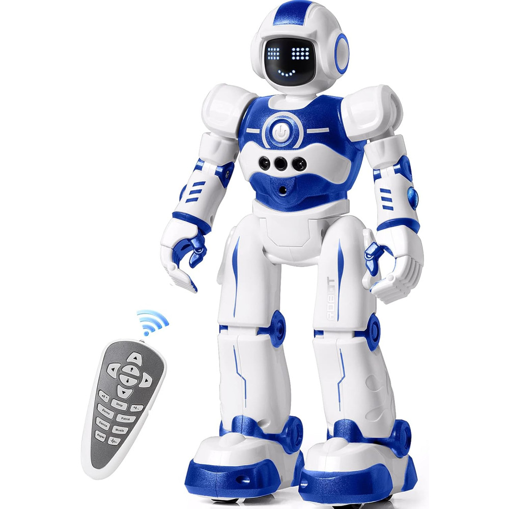 Programmable Robot Toy for Kids Ages 4-10 | Remote Control & Dancing