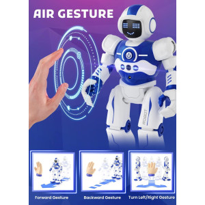 Robot Jouet Programmable pour Enfants 4-10 ans Cadeau Anniversaire