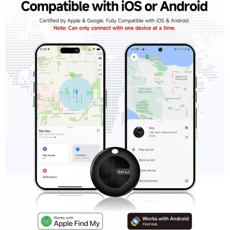MiTag Duo Bluetooth Tracker 4-pack - Suivi Smart IP67