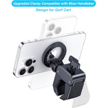 Magnetic Golf Cart Phone Holder for MagSafe - Fits EZGO/Club Car/Yamaha