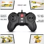 Voiture Télécommandée Transformable 1:16, Rotation 360°, Lumières LED, Cadeau Enfant 3-8 Ans