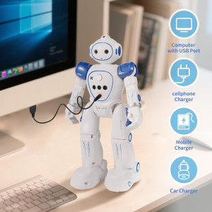 Programmable Robot Toy for Kids with Remote & Gesture Control - Ages 3-9