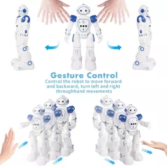 Robot Jouet Enfant Télécommande Sans Fil Programmable 3-9 Ans