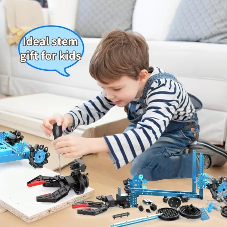 Robot Arm Kit 2 en 1 avec télécommande, cadeau idéal