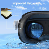 Meta Quest 2 Face Cushion Pad - PU Leather Foam VR Interface Cover