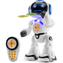 Programmable 12 LED RC Robot Toy – Interactive Dancing & Talking for Kids