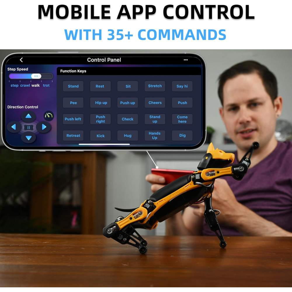 Petoi Bittle X V2 : Robot Chien Programmable Open Source