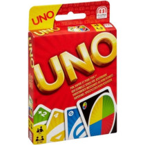 UNO Classique - Jeu de Cartes Couleurs & Nombres, 112 Cartes