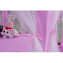 Monobeach Princess Castle Play Tent with Star Lights for Kids – 55x53
