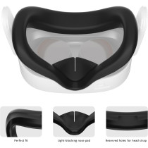 Silicone Face Pad Cover for Meta Quest 3S – Soft, Durable, Washable