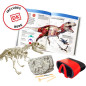 Abacus Brands Dinosaurs VR Gift Box - Livre Interactif et Activités STEM pour 8 ans et plus