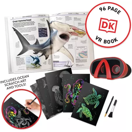 Coffret VR Abacus Brands Océans - Livre Interactif STEM 8+