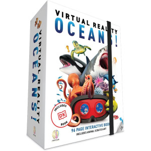 Abacus Brands VR Oceans Gift Box – Interactive STEM Book for Ages 8+