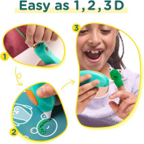 Stylo 3D 3Doodler Start+ pour Enfants – Jeu Éducatif STEM